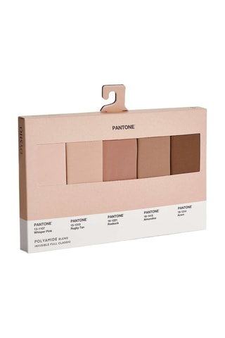 5 culottes - Nude et marron