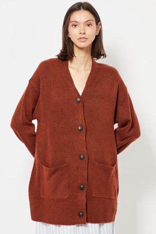 Gilet - Rouge brique