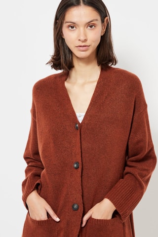 Gilet - Rouge brique