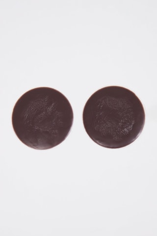 Cache-tétons en silicone - Marron