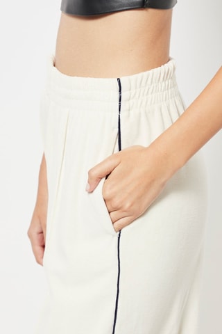 Pantalon en velours - Beige