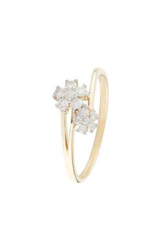 Anillo Semporna - Oro amarillo y diamantes