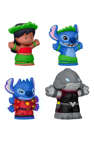 Cofanetto personaggi Little People Collector Disney Lilo & Stitch - 4 pezzi - Da 36 mesi