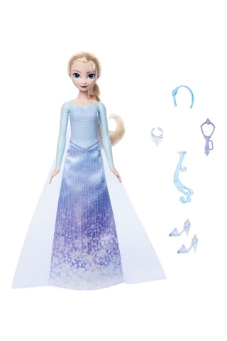 Bambola Surprise Anna Spin & Reveal Frozen Disney - 10 accessori - Da 36 mesi