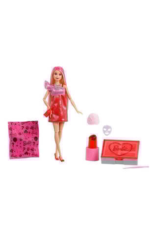 Bambola con cofanetto regalo Barbie Party - 10 accessori - Da 36 mesi