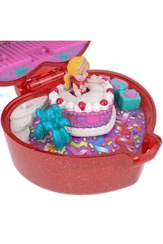 Cofanetto portagioie 80° Anniversario Polly Pocket - 3 accessori - Da 48 mesi