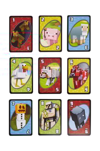 Gioco Uno Minecraft - 7 anni