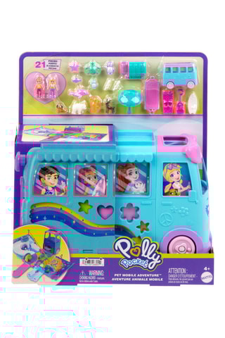 Cofanetto Van degli animali Polly Pocket - 4 anni