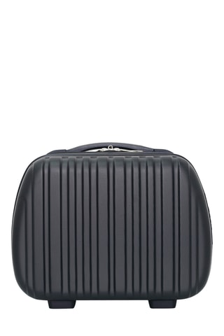 Beauty-case Alpes-K - 23 cm - Nero