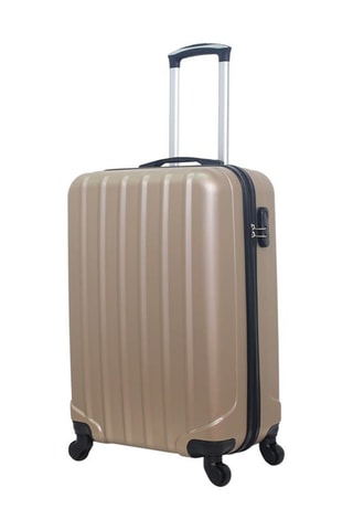 Valigia media Himalaya - 65 cm - Beige e dorato