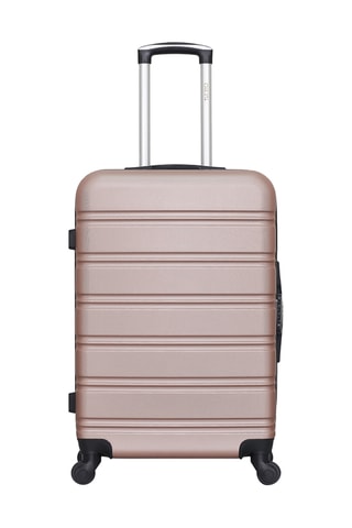 Bagaglio a mano e valigia media Renoso (S/M) - 55/65 cm - Dorato rosa