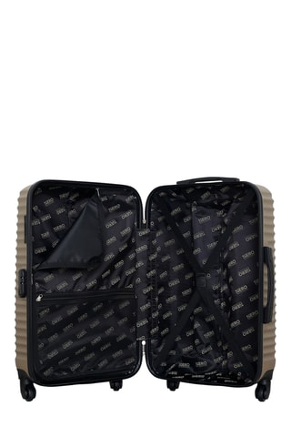 Beauty-case e valigia media Etna (K/M) - 23/65 cm - Beige