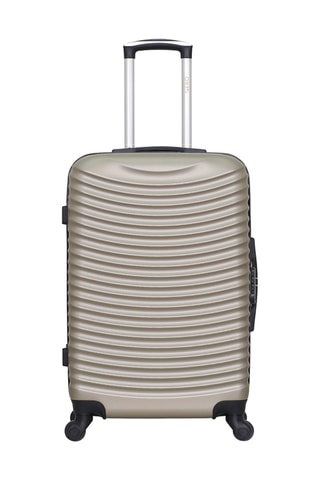 Bagaglio a mano e valigia media Etna (S/M) - 55/65 cm - Beige