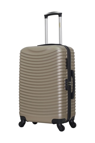 Bagaglio a mano e valigia media Etna (S/M) - 55/65 cm - Beige