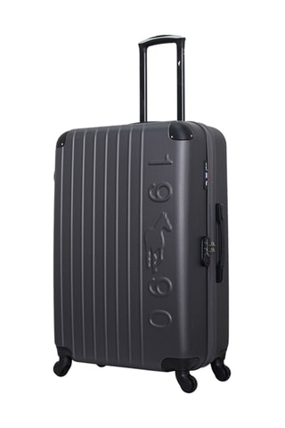 Bagaglio a mano e valigia grande Porter (S/L) - 55/75 cm - Grigio