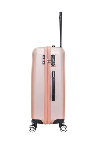 Valigia media Archie - Nero, rosa, dorato e argentato