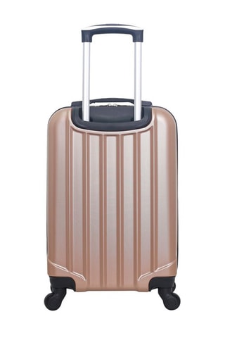 Bagaglio a mano Himalaya - 55 cm  - Nero, rosa e argentato