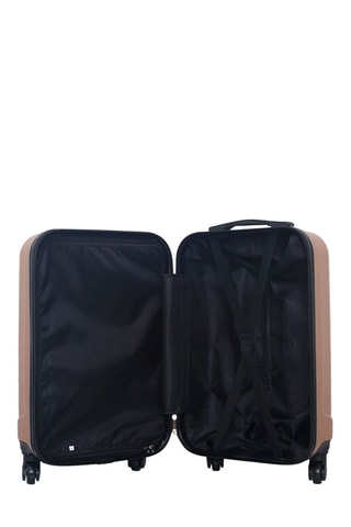 Bagaglio a mano Himalaya - 55 cm  - Nero, rosa e argentato