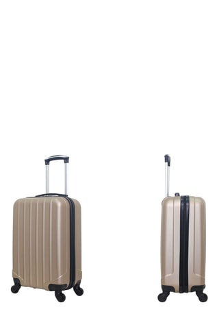 Bagaglio a mano Himalaya - 55 cm  - Nero, giallo e argentato