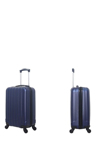 Bagaglio a mano Himalaya - 55 cm  - Nero, blu e argentato