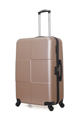 Valigia grande Coronado - Rosa e dorato