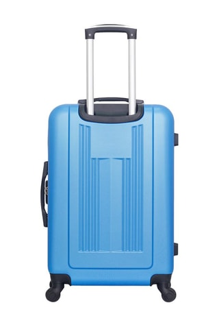 Valigia media Lipari - 65 cm - 64 l - Argentato, blu e nero