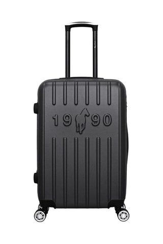 Valigia media Archie - Nero e argentato