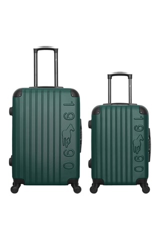 Bagaglio a mano e valigia media Porter (S/M) - 55/65 cm - Verde