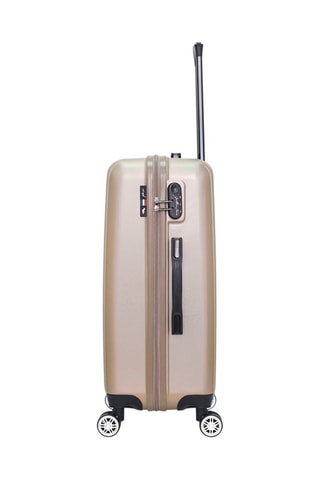 Valigia media Archie - Nero, beige e argentato