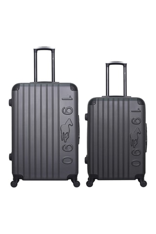 Valigia media e valigia grande Porter (M/L) - 65/75 cm - Grigio