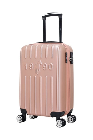 Bagaglio a mano Archie (S) - Dorato rosa - Argentato, bianco, dorato, nero e rosa