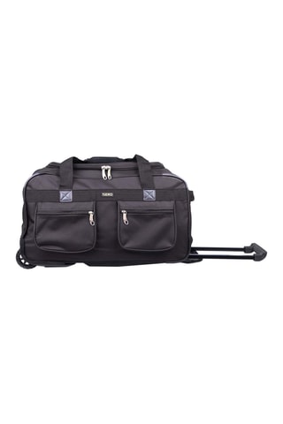 Borsone trolley Morvan - Nero - 52 cm - Nero