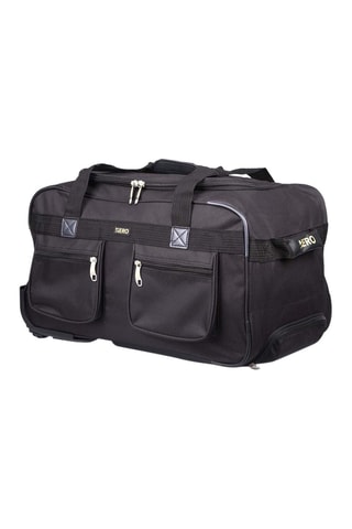 Borsone trolley Morvan - Nero - 52 cm - Nero