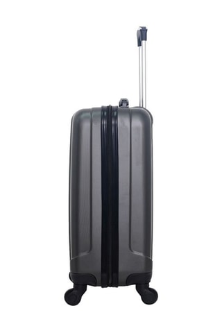 Bagaglio a mano Himalaya - 55 cm  - Nero, argentato e grigio