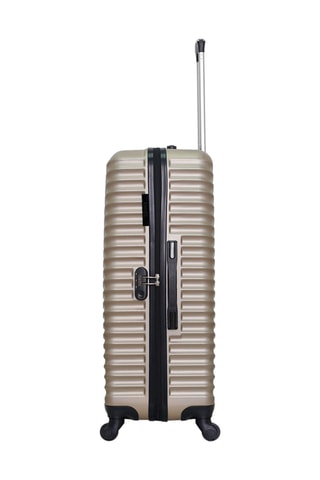 Valigia grande e beauty-case Etna (L/K) - 75/23 cm - Beige