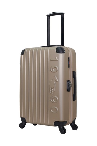 Bagaglio a mano e valigia media Porter (S/M) - 55/65 cm - Beige