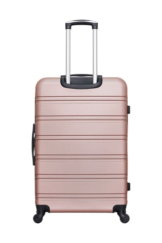 Valigia XXS e valigia grande Renoso (XXS/L) - 46/75 cm - Dorato rosa