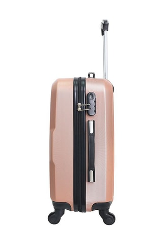 Valigia media Vesuvio - 41 cm - Dorato rosa