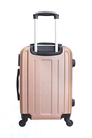 Valigia media Vesuvio - 41 cm - Dorato rosa