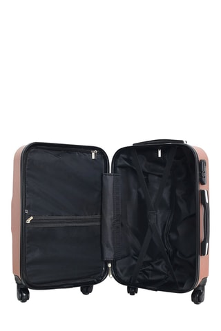 Valigia media Vesuvio - 41 cm - Dorato rosa