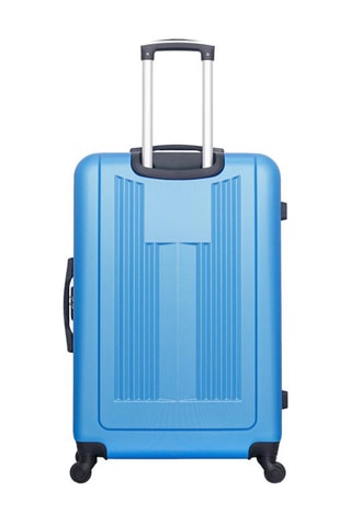 Valigia grande Lipari - Nero, blu e argentato