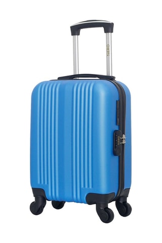 Bagaglio a mano low cost Lipari - Nero, blu e argentato