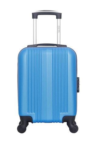 Bagaglio a mano low cost Lipari - Nero, blu e argentato