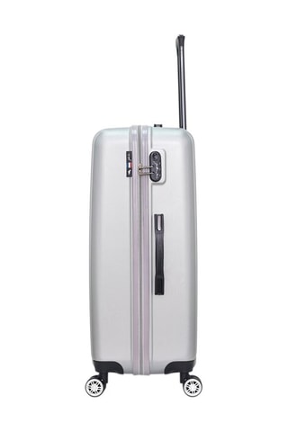 Valigia grande Archie (L) - Nero, argentato e grigio