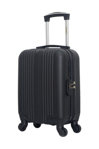 Bagaglio a mano low cost Lipari - Nero e argentato