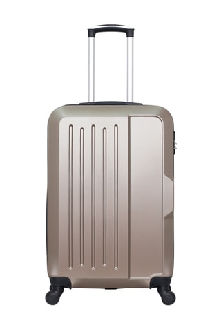 Valigia media e beauty-case Vesuvio (M/K) - 65/30 cm - Beige