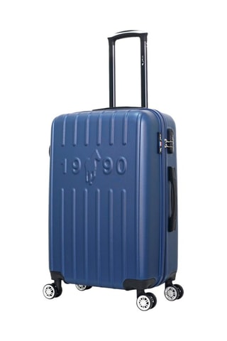 Valigia media Archie - Nero, blu e argentato