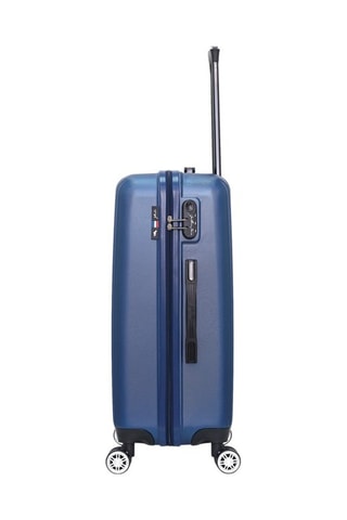 Valigia media Archie - Nero, blu e argentato