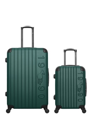 Bagaglio a mano e valigia grande Porter (S/L) - 55/75 cm - Verde