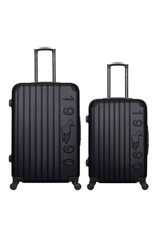 Valigia media e valigia grande Porter (M/L) - 65/75 cm - Nero